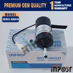 Stop Solenoid 12V 16851-60014 For Kubota G1900S GF1800E D722 Engine. Fixed Price $26.50.