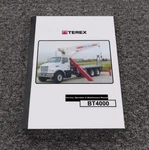 Terex Boom Truck Bt 4792 4000 Repair Service Shop Maintenance Operator Manual. Fixed Price $129.13.