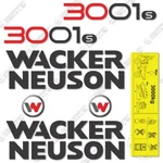 Fits Wacker Neuson 3001S Decal Kit Concrete Dumper Replacement Stickers. Fixed Price $99.95.