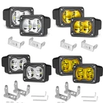 3"LED Work Light Spot Flood Combo Cube Pod Driving Fog Lamp Offroad Yellow Amber. Fixed Price $29.98.