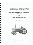 Case David Brown 880A 800B Selectamatic Tractor Parts Manual Catalog. Fixed Price $32.99.