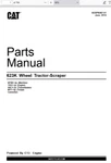 Caterpillar 623K Wheel Tractor Scraper WTM1-UP Parts Catalog Manual Pdf Usb. Fixed Price $35.99.