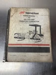 Ingersoll Rand DD-110HF Roller Compactor Parts Manual S/n 160583-UP. Fixed Price $65.00.