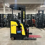 2023 Hyster N35ZRS3 3500LB Used Reach Forklift Triple Mast Sideshift 356 Hours. Fixed Price $19950.00.
