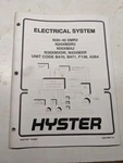 Hyster Electrical System N30 N35 N40 XMR2 XMDR2 N50XMA2 Xmxdr Xmxr 1999 1459000. Fixed Price $40.72.