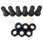 6 Pcs Rear Wheel Stud/bolt Nut Set Toyota Forklift 7-8FD20 30 43812-23320-71. Fixed Price $39.00.
