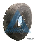 1-6.00X9 Solid Tire And Wheel 9X4 6-HOLE Split Cat. Fixed Price $582.26.