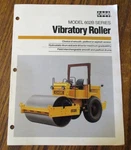 Case 602B Series Vibratory Roller Sales & Specs Brochure Literature Ad CE35187. Fixed Price $13.99.
