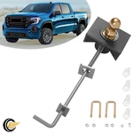 Universal Flatbed Gooseneck Trailer Hitch Hook Kit W/ Ball Nut Spring. Fixed Price $131.75.
