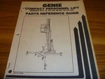 Genie PLC19 PLC24 PLC30 PLC36 PLI18 PLI24 PLI30 Boom Lift Parts Catalog Manual. Fixed Price $106.23.
