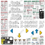 Fits Genie Z30/20N Rj Decal Kit Articulated Boom Lift - 7 Year 3M Vinyl!. Fixed Price $244.95.