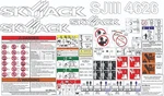 Skyjack Sjiii 4626 Scissor Lift Decal Kit W/ Applicator, Instructions, & Pics. Fixed Price $200.00.