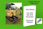 John Deere 27C Zts And 35C Excavator Repair Technical Manual See Description. Fixed Price $24.99.