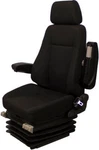 Pilot 24V Black Fabric Air Suspension Seat For Excavators Wheel Loaders Dozers. Fixed Price $1249.00.