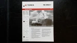 Terex Txc 255LC-1 Hydraulic Excavator Brochure Vintage Agriculture. Fixed Price $22.99.