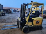 1995 Hyster E50XM2-33 Electric Forklift 5,000 Lb 4,800 Hrs Cascade Rotator. Fixed Price $9250.00.