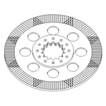 Disc 3617653M91 Fits Massey Ferguson 3140 3635 3645 3655 3660 3670 6180 6190. Fixed Price $181.47.