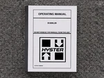 Hyster Forklift S120XL2S Operator Owner Maintenance Manual. Fixed Price $104.92.