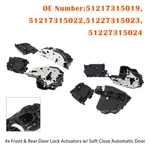 4PCS Door Lock Actuators Front Rear W/soft Close Bmw X5 E70 X6 E71. Fixed Price $291.37.