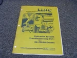 Galion 90 & 150FA Rough Terrain Crane Hydraulic System Troubleshooting Manual. Fixed Price $114.05.