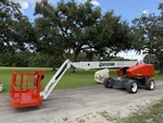 2018 Snorkel 660SJ Telescopic Boom Lift - 71 Working Jib Cummins Diesel!. Fixed Price $29990.00.