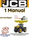 Jcb 4190 Fastrac Tractor Service Repair Shop Manual Pdf Usb. Fixed Price $30.00.