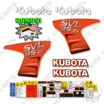 Fits Kubota Svl 95-2S Kit Track Loader Replacement Decals. Fixed Price $149.95.