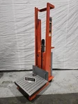 Beech Presto Electric Lift Truck With Roller Table 70" Max Ht. 12V Charger. Fixed Price $1825.00.