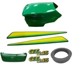 New Upper Lower Hood/bumper/foam Isolator/lh&rh Stickers Fits John Deere GT245. Fixed Price $289.99.