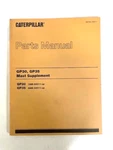 Caterpillar GP30 GP35 Forklift Mast Supplement Parts Manual Book Catalog 7AM. Fixed Price $48.00.