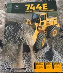 John Deere 744E Wheel Loader For 1993 Brochure CWPA26. Fixed Price $21.99.