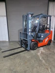 Low Hour! 2019 Heli 5K Lp Forklift W/3 Stage Mast, Side Shift & New Tires!. Fixed Price $17500.00.