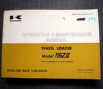 Kawasaki 115Z Iii Wheel Loader Operator Operation Manual Maintenance Guide Owner. Fixed Price $39.95.