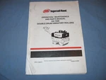 Ingersoll Rand DX-700E Operation Maintenance Parts Manual Double Drum Roller. Fixed Price $25.00.