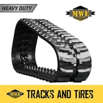 Fits Case TF300RT - 10" Wide Track Heavy Duty MT55 Trencher Rubber. Fixed Price $425.00.