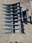 Hitachi ZX70 / ZX75 ZX80 ZX85 Excavator 48" Rake. Fixed Price $1850.00.