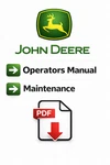 John Deere 333P, 334P, 335P Skid Steer Loaders Operators Owners Manual Pdf Usb. Fixed Price $34.99.