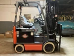 2021 Toyota 5000 Lb Electric Forklift With Ss And Quad Mast. Fixed Price $18999.00.