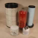 Filter Kit Fits Bobcat S220 S250 S300 ST250 T300 A220 A300 Late High Flow Model. Fixed Price $85.00.