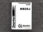 Snorkel MB26J Boom Lift Troubleshooting Service Repair Manual. Fixed Price $120.50.