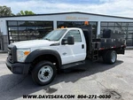 2016 Ford F-450 Superduty Diesel Flatbed Utility Work Truck. Fixed Price $18995.00.