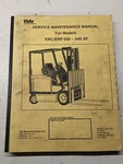 Yale Fork Lift Truck Maintenance Manual Erc 030 035 040 Af Service 1996. Fixed Price $70.87.
