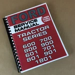 Ford 811 821 841 Powermaster Tractor Service Manual Repair Shop Book Overhaul. Fixed Price $42.95.