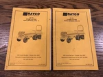 Rayco Rg 50 Stump Grinder Cutter Parts Catalog Manual Book -volume 1 & 2 Set. Fixed Price $249.99.