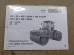 Hamm 120,HD 120HV,HD O120V,HD 130, 130HV Roller Operators Manual. Fixed Price $38.30.