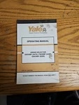 Yale Forklift SS030BF FS030BF OS030BF Operating Manual. Fixed Price $60.00.