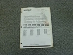 Caterpillar V40D V50D VC60D Forklift Testing Adjusting Service Repair Manual. Fixed Price $125.68.