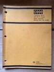 Case Davis Fleetline 30+4 40+4 Super Models P42 & P57 Trencher Parts Catalog. Fixed Price $99.95.