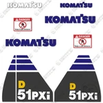 Fits Komatsu D51PXI-22 Decal Kit Dozer 7 Year Outdoor 3M Vinyl!. Fixed Price $174.95.