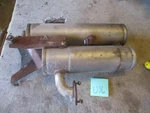 Used Nelson 26503 Exhaust Muffler 0155-3110 For Onan 7.5KW Generator 7.5HDKAT. Fixed Price $75.00.